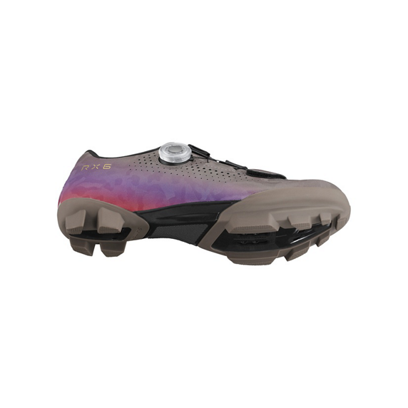 Zapatillas Gravel SHIMMANO RX600 Mujer Gris /Violeta