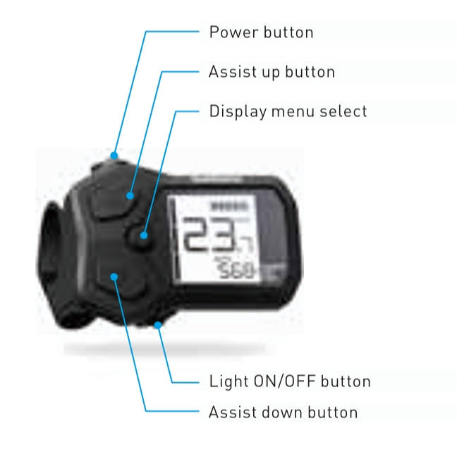 SHIMANO Steps SC-EN500 Pantalla I-Spec EV