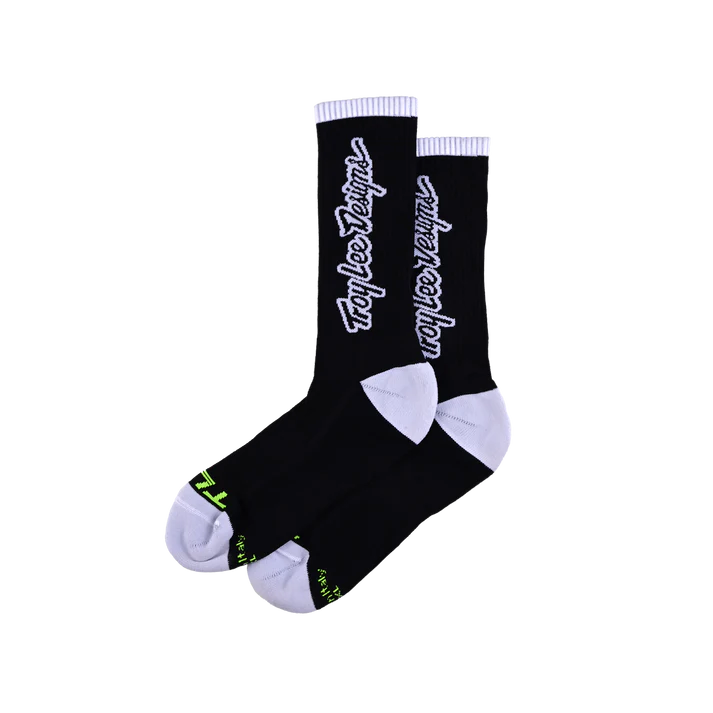 Troy Lee Design PERFORMANCE SIGNATURE Calcetines Negro