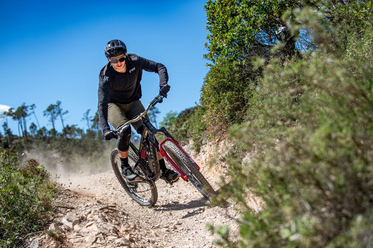 Maillot manga larga NORTHWAVE XTRAIL Negro