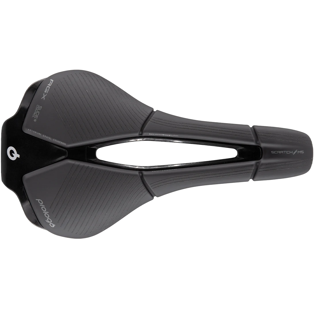 PROLOGO SCRATCH M5 PAS AGX SLIDE CONTROL Sillín Nack Rails Negro