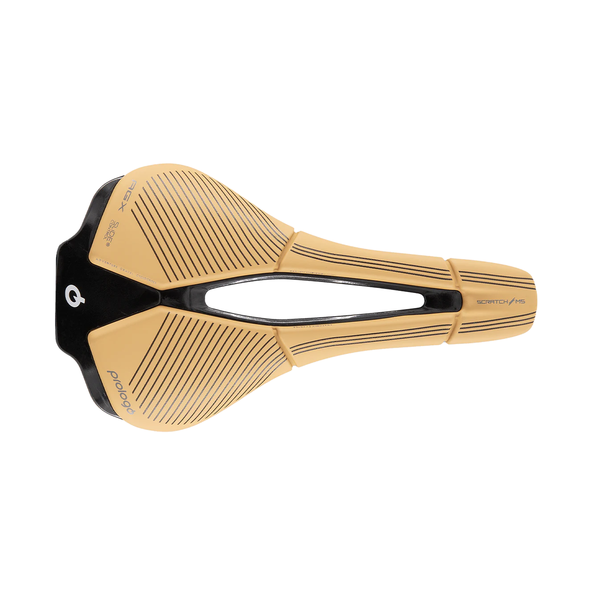 Sillín PROLOGO SCRATCH M5 PAS AGX SLIDE CONTROL Raíles Tirox Beige