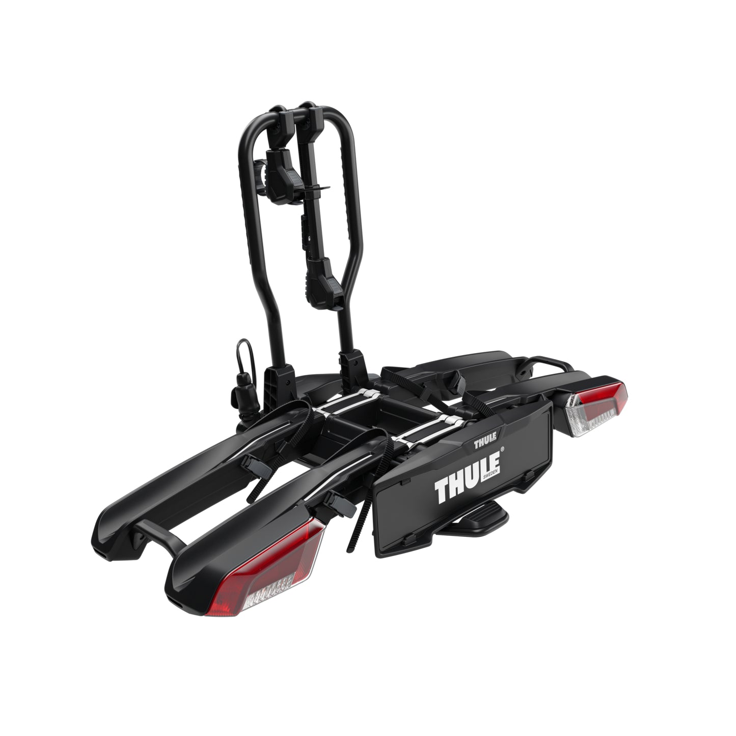 Portabicicletas THULE EASYFOLD 3 en enganche para 2 bicicletas