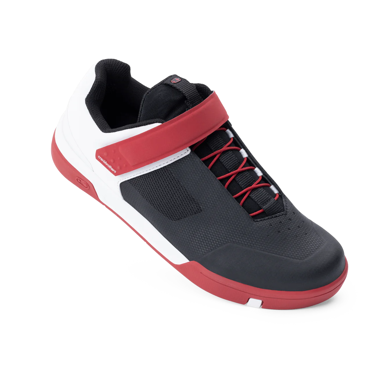Zapatillas MTB CRANKBROTHERS STAMP SPEED LACE FLAT Negro/Rojo/Blanco