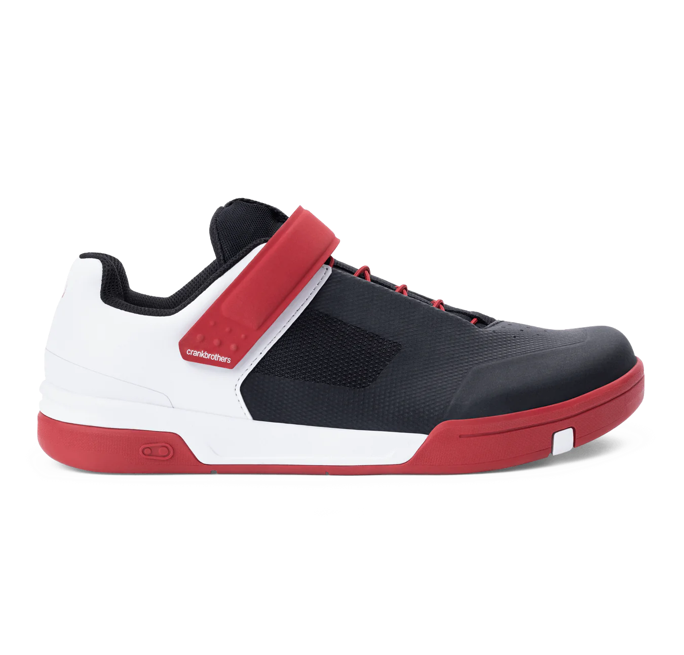 Zapatillas MTB CRANKBROTHERS STAMP SPEED LACE FLAT Negro/Rojo/Blanco