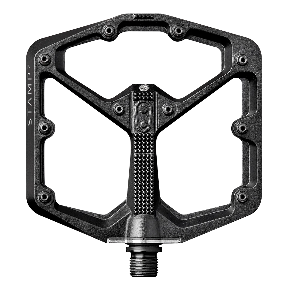 CRANKBROTHERS STAMP 7 Pedales Planos Grandes Negro