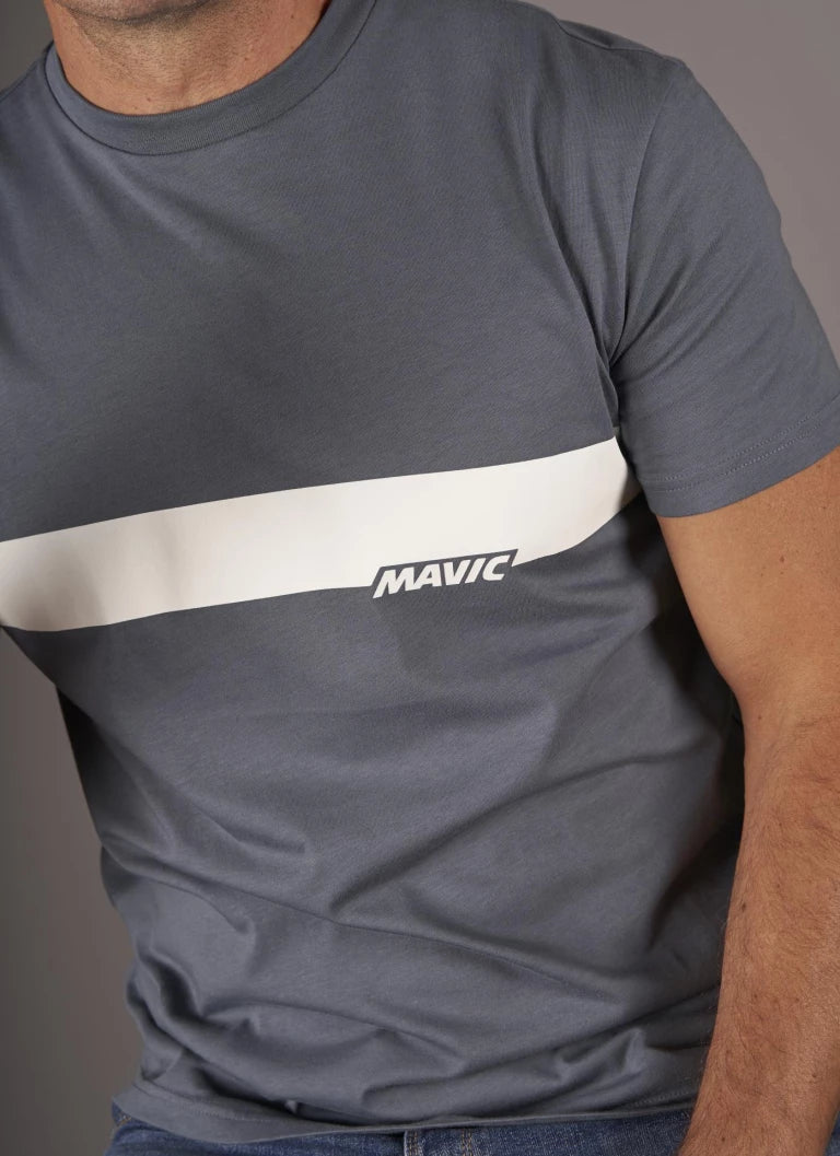 Camiseta MAVIC CORPORATE STRIPE Azul