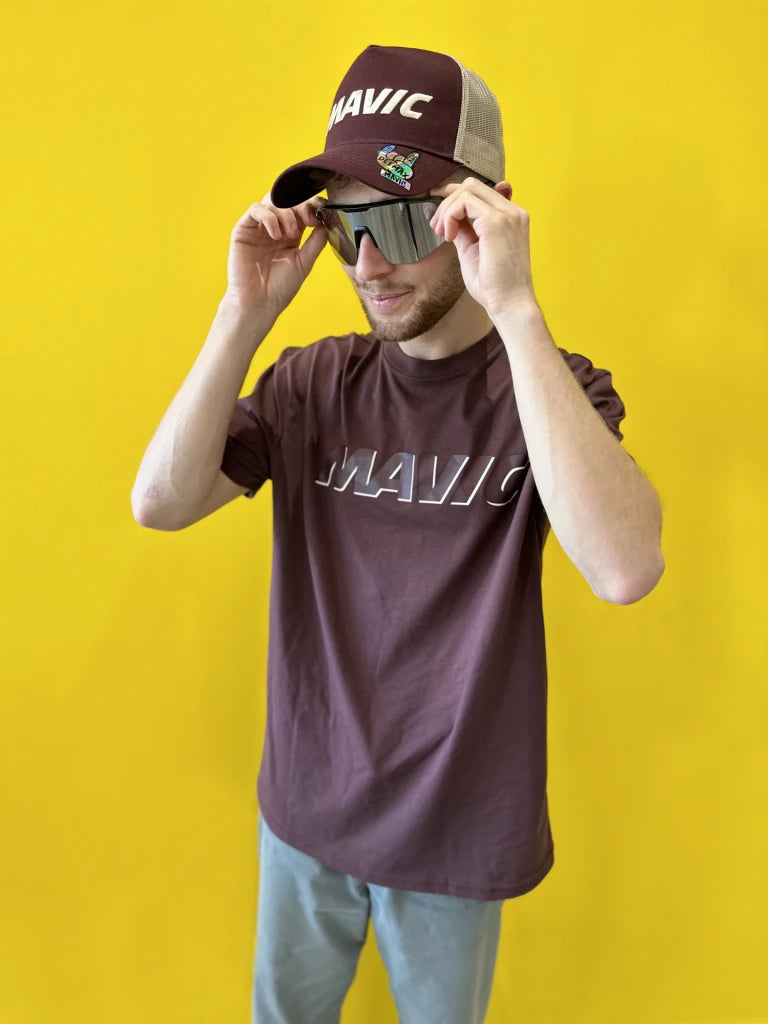 MAVIC CORPORATE LOGO Camiseta Berenjena