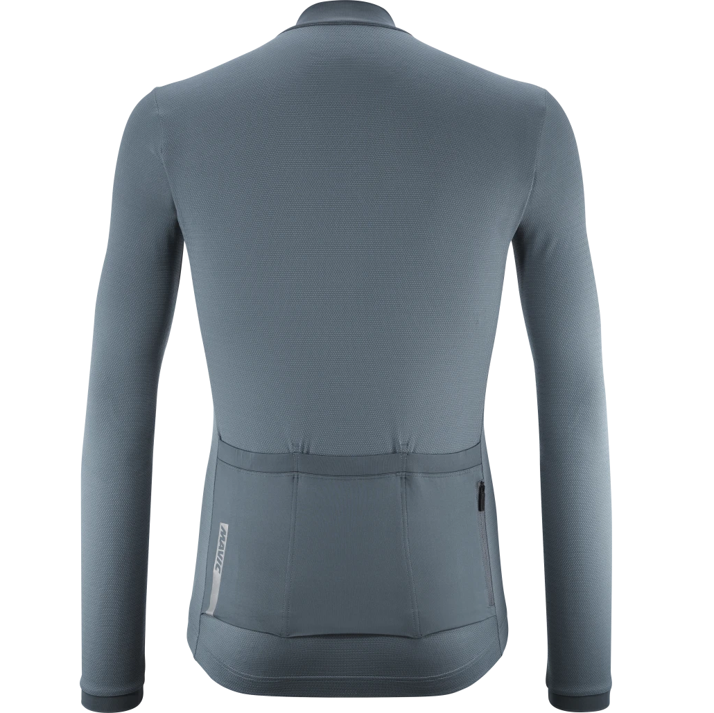 MAVIC AKSIUM Maillot de manga larga Azul