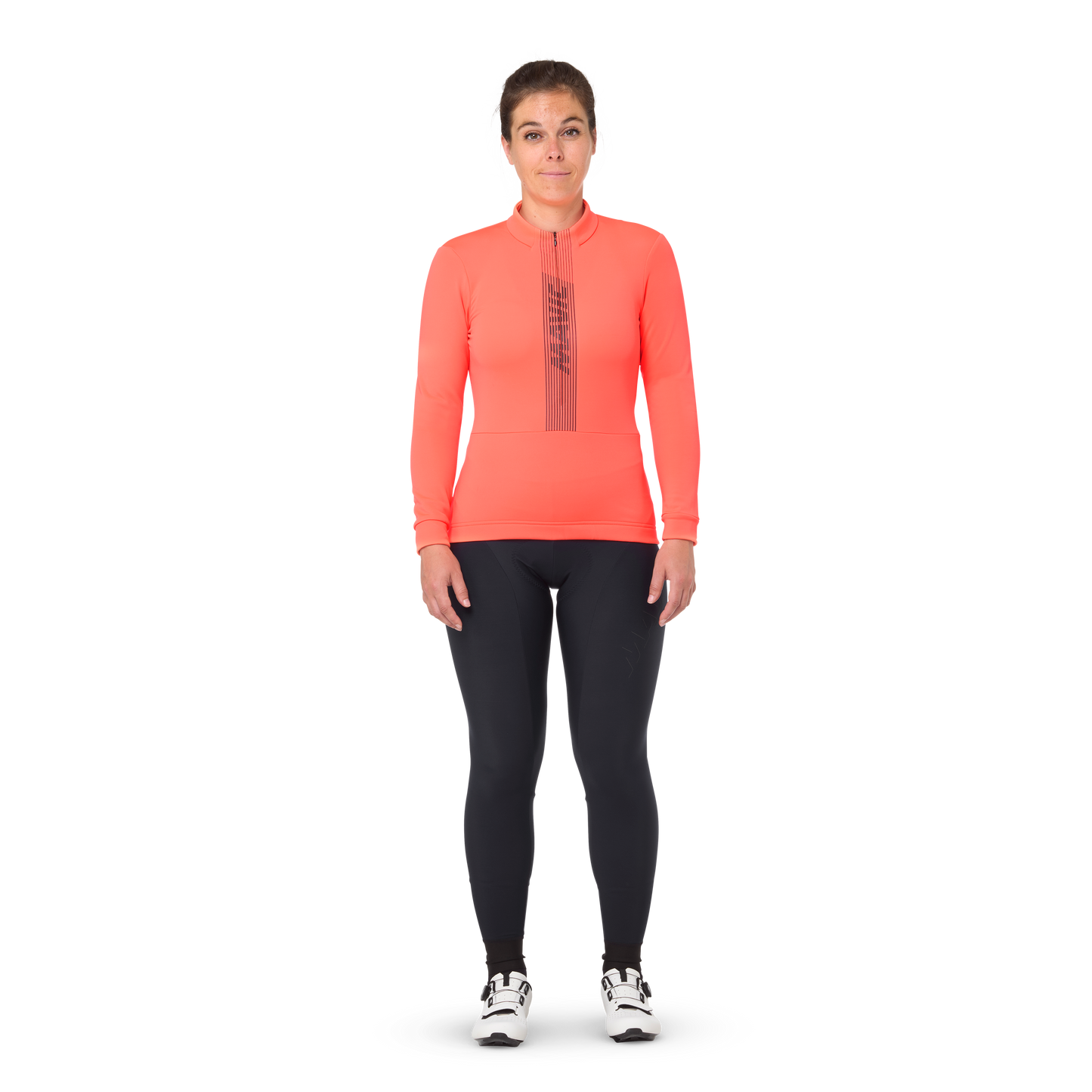 MAVIC KSYRIUM THERMO Maillot de manga larga para mujer Coral