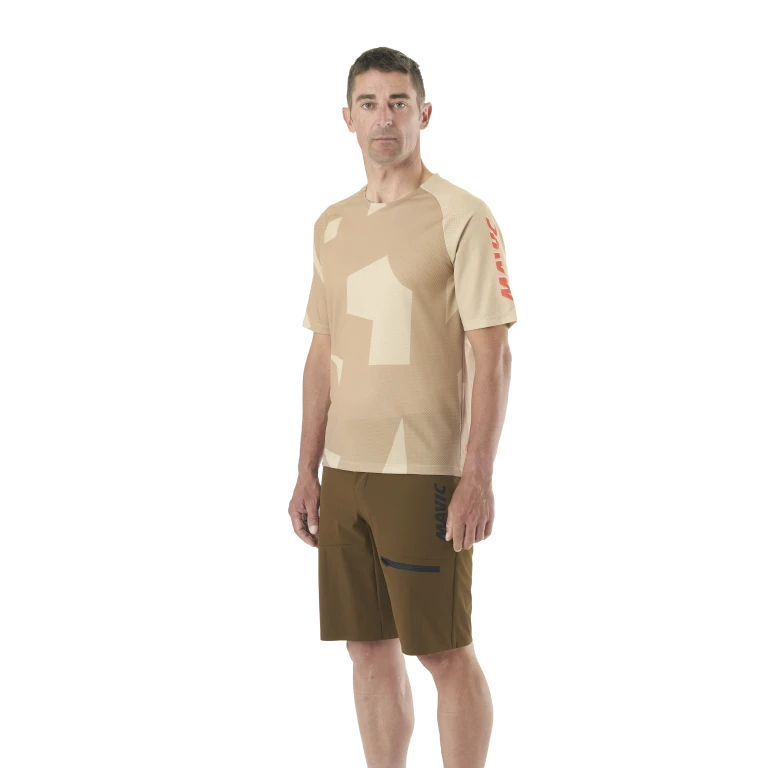 Maillot MAVIC DEEMAX ENDURO Manga Corta Camo Beige