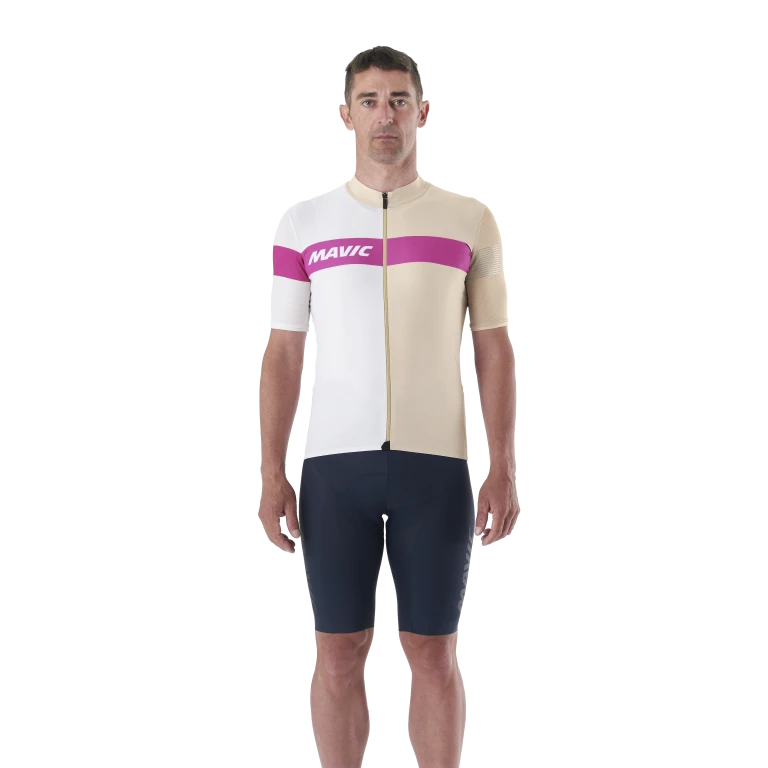 MAVIC KSYRIUM PRO Maillot de manga corta Beige