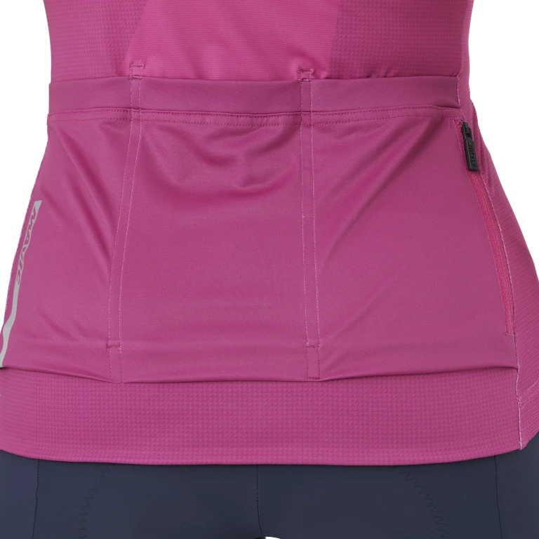 MAVIC AKSIUM GRAPHIC Maillot de manga corta para mujer Fushia