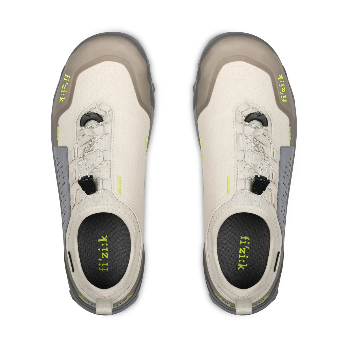 Zapatillas de BTT FIZIK ERGOLACE 2 GTX FLAT Beige/Gris
