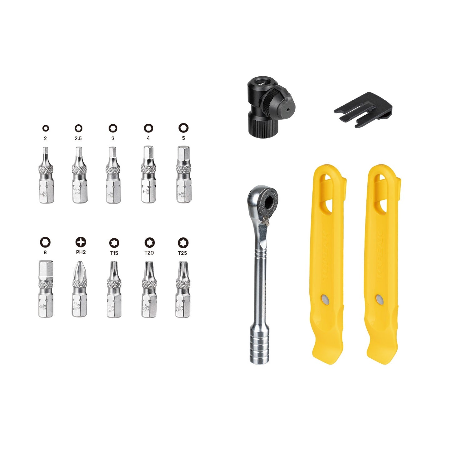 Caja de herramientas TOPEAK ESCAPE TOOLPOD Negro