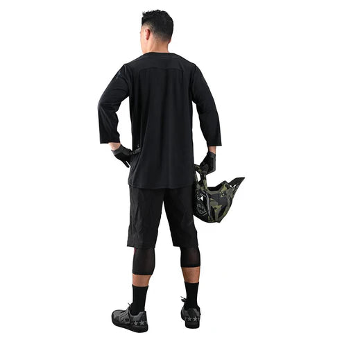 TROY LEE DESIGNS RUCKUS Maillot manga 3/4 Negro