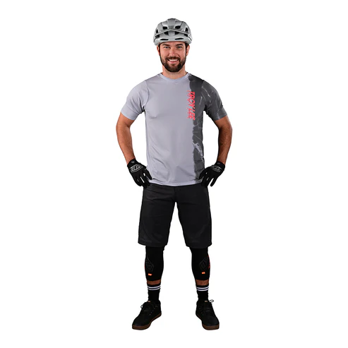 Maillot manga corta TROY LEE DESIGNS SKYLINE AIR Gris