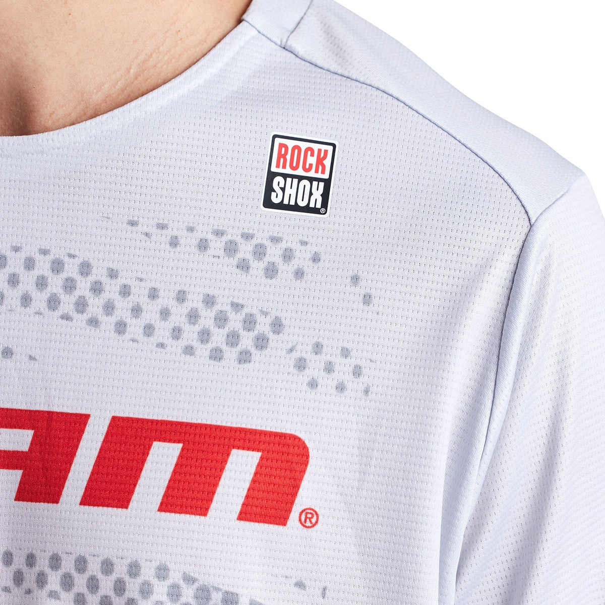 Maillot manga larga TROY LEE DESIGNS SPRINT SRAM Blanco