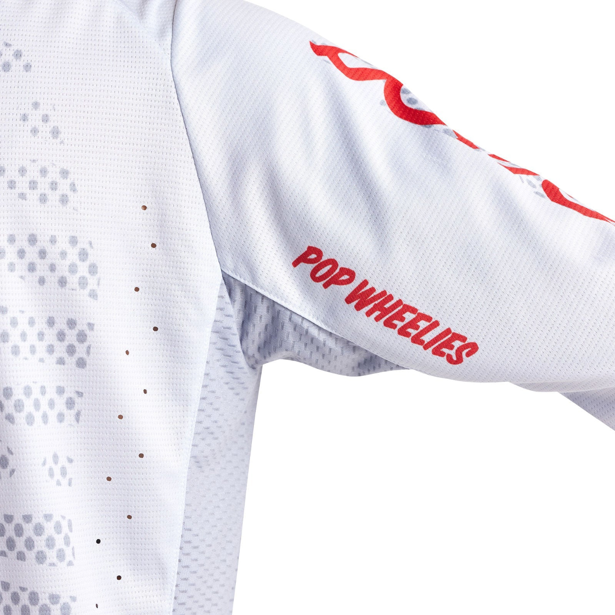Maillot manga larga TROY LEE DESIGNS SPRINT SRAM Blanco