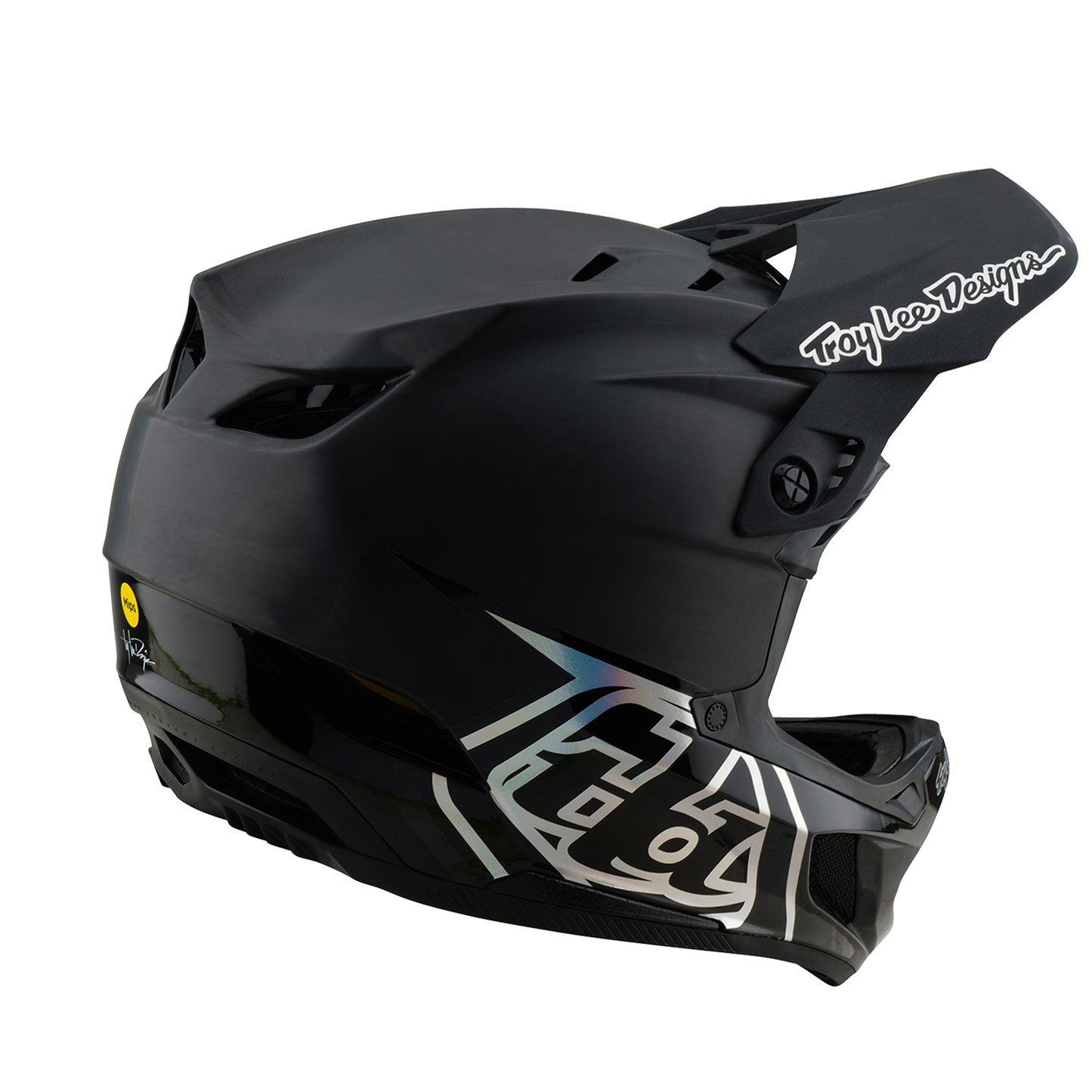 CASCO MTB Troy Lee Design D4 CARBON MIPS Negro