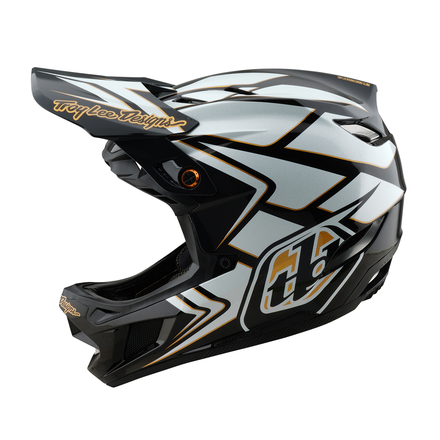 CASCO MTB Troy Lee Design D4 COMPOSITE MIPS GHOSTWING Blanco