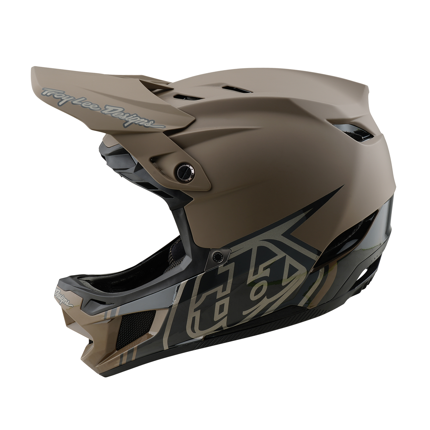 Casco MTB Troy Lee Design D4 COMPOSITE MIPS Marrón