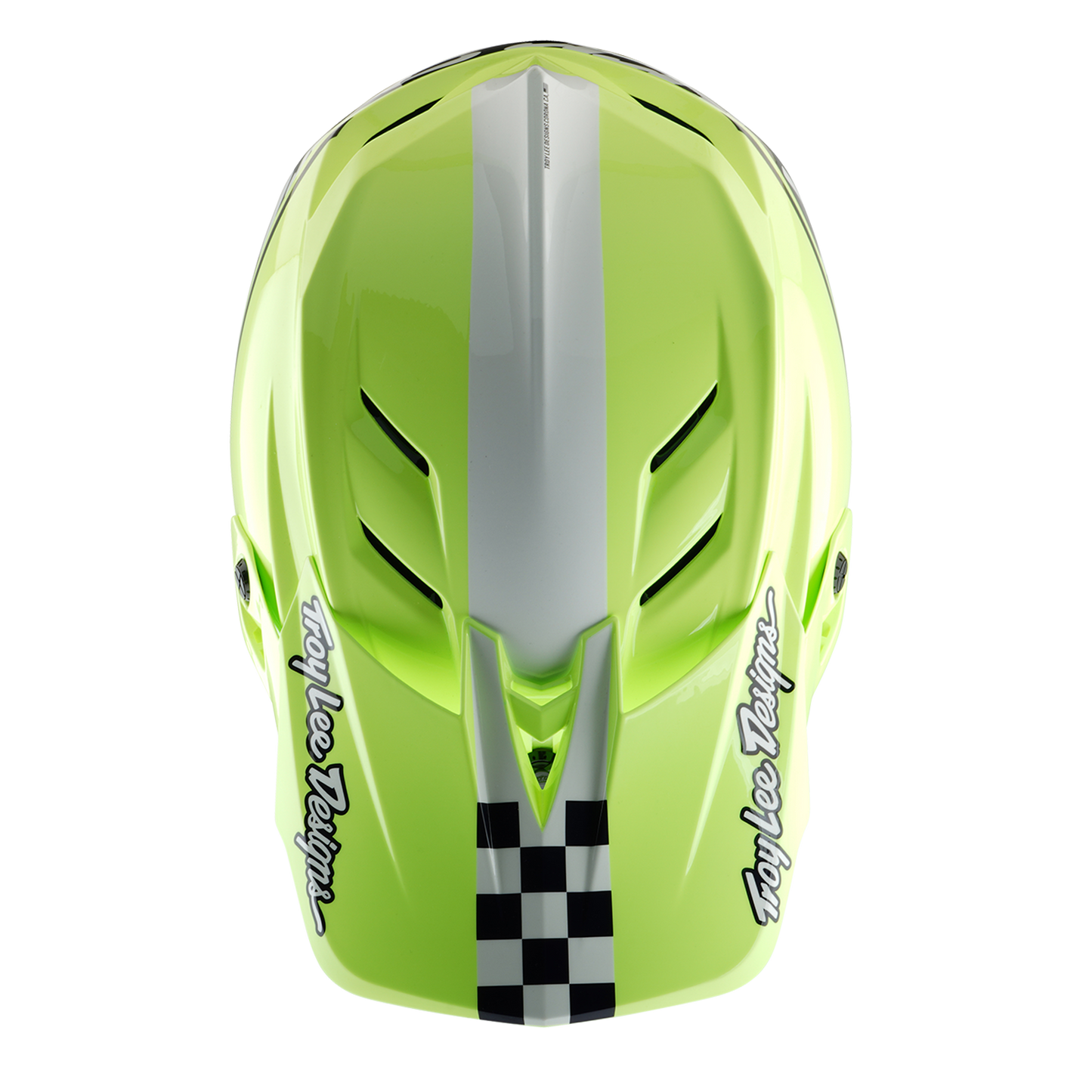 Casco MTB Troy Lee Designs D4 POLYACRYLITE MIPS FIFTY 50 Azul/Amarillo