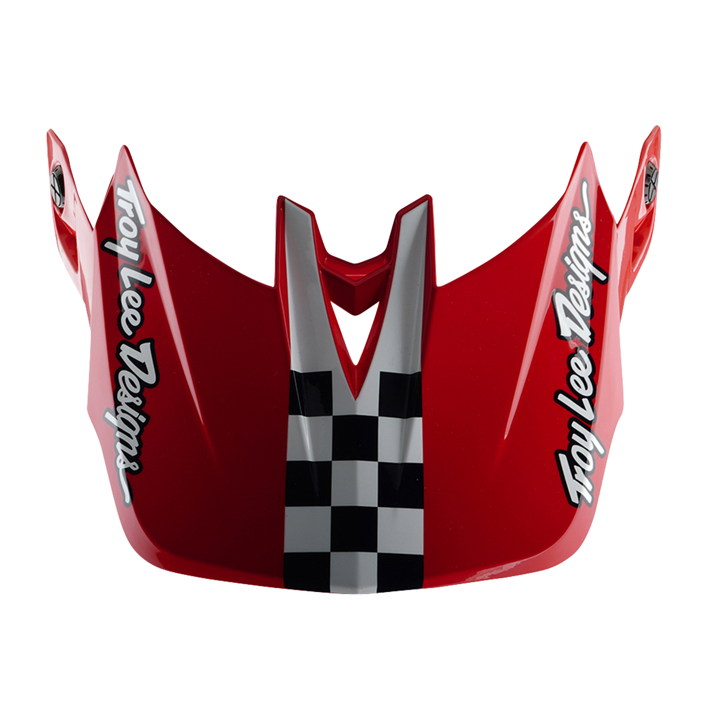 CASCO MTB TROY LEE DESIGNS D4 POLYACRYLITE FIFTY 50 Blanco/Rojo 2025