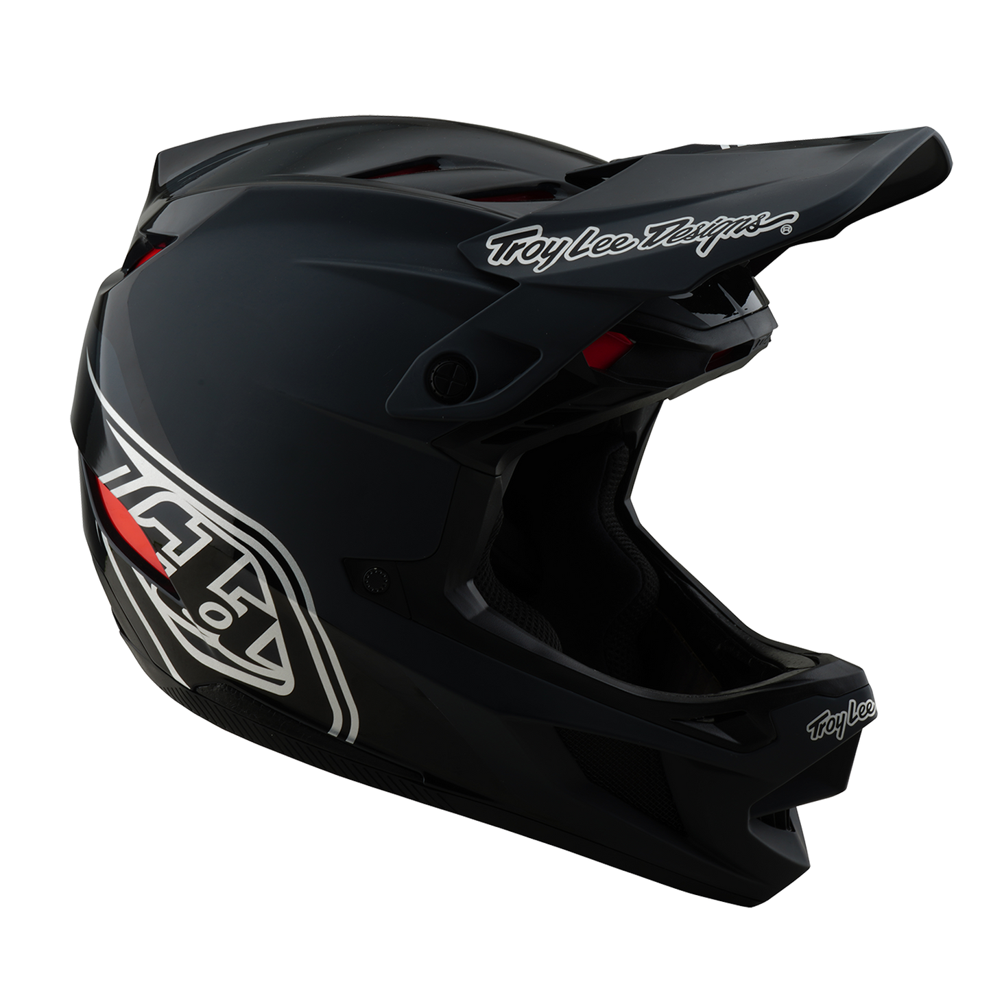 Casco MTB TROY LEE DESIGNS D4 POLYACRYLITE SHADOW Negro 2025