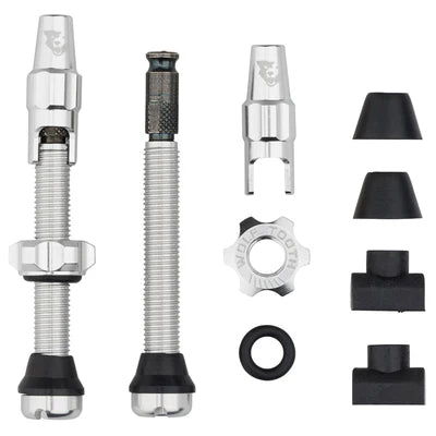 Válvula Tubeless WOLF TOOTH CLIK VALVE Raw Silver