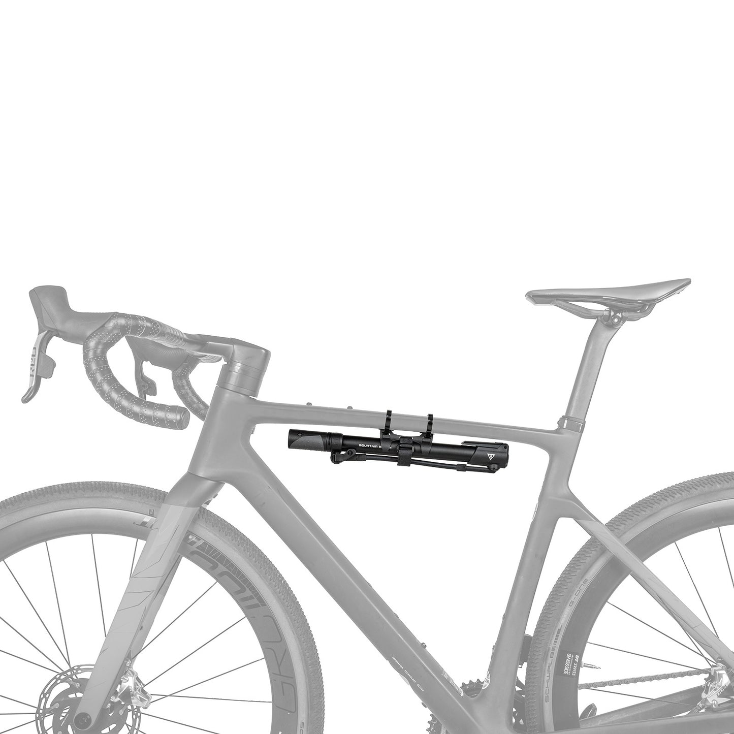 TOPEAK MOUNTAIN MORPH Bomba de Pie Compacta Negra