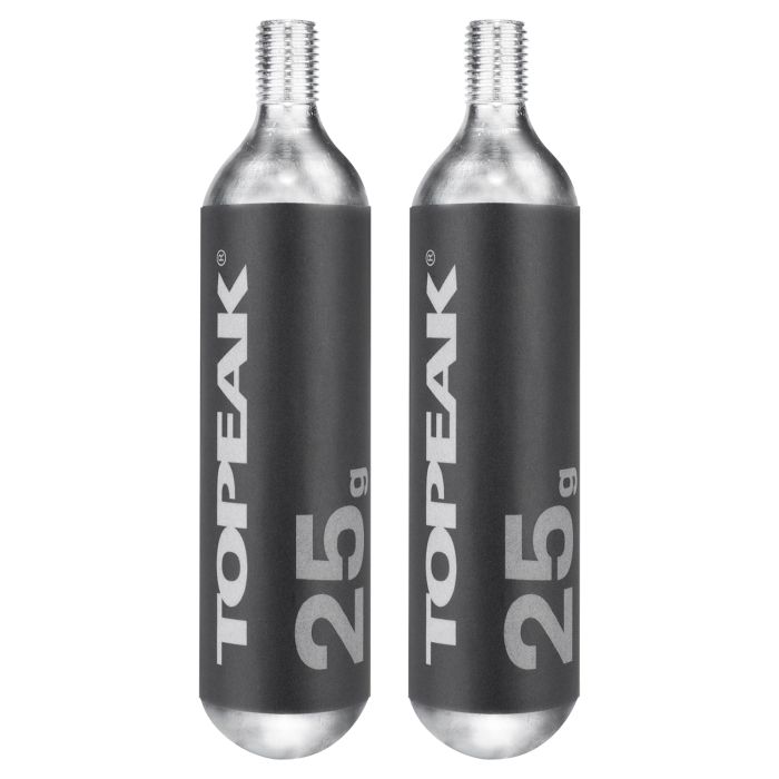 Cartuchos CO2 TOPEAK Roscado 25 g (2 unidades)