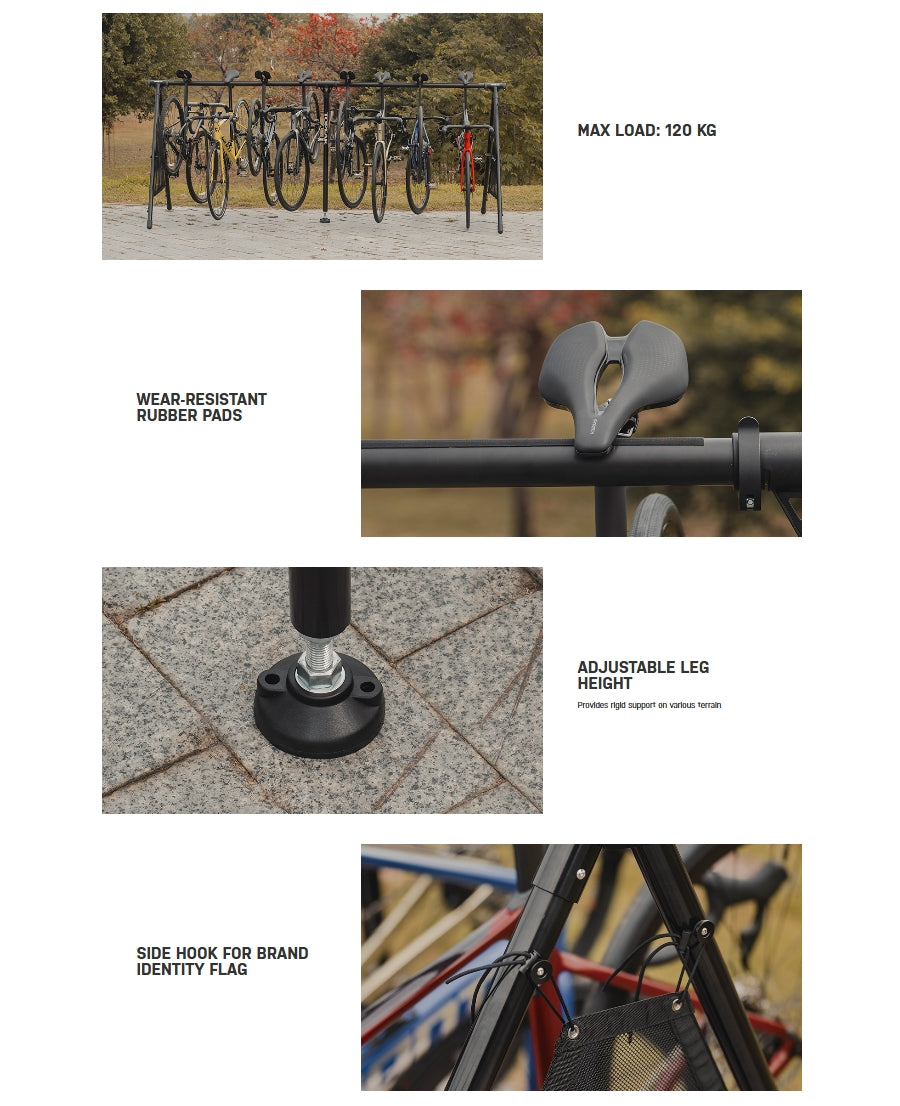 TOPEAK A-TYPE Portabicicletas para 12 bicicletas