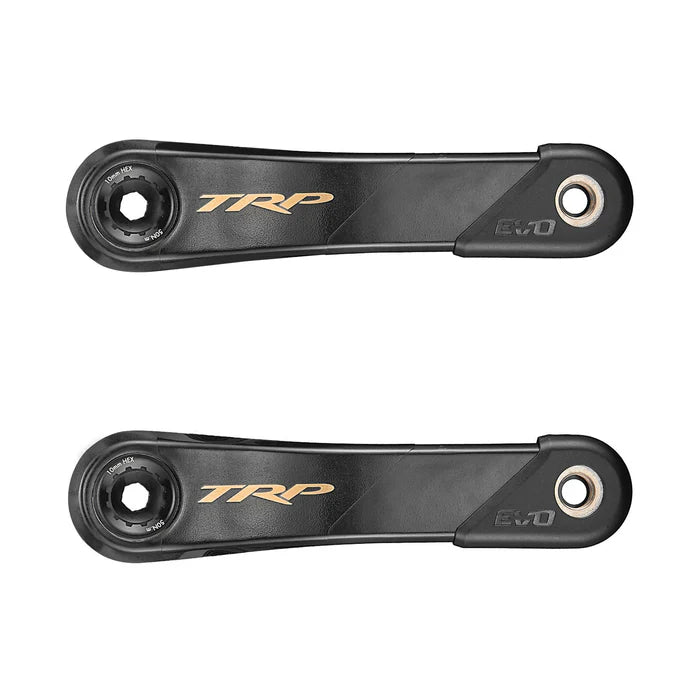 Bielas Carbono TRP EVO 12 M9050 Negro/Oro