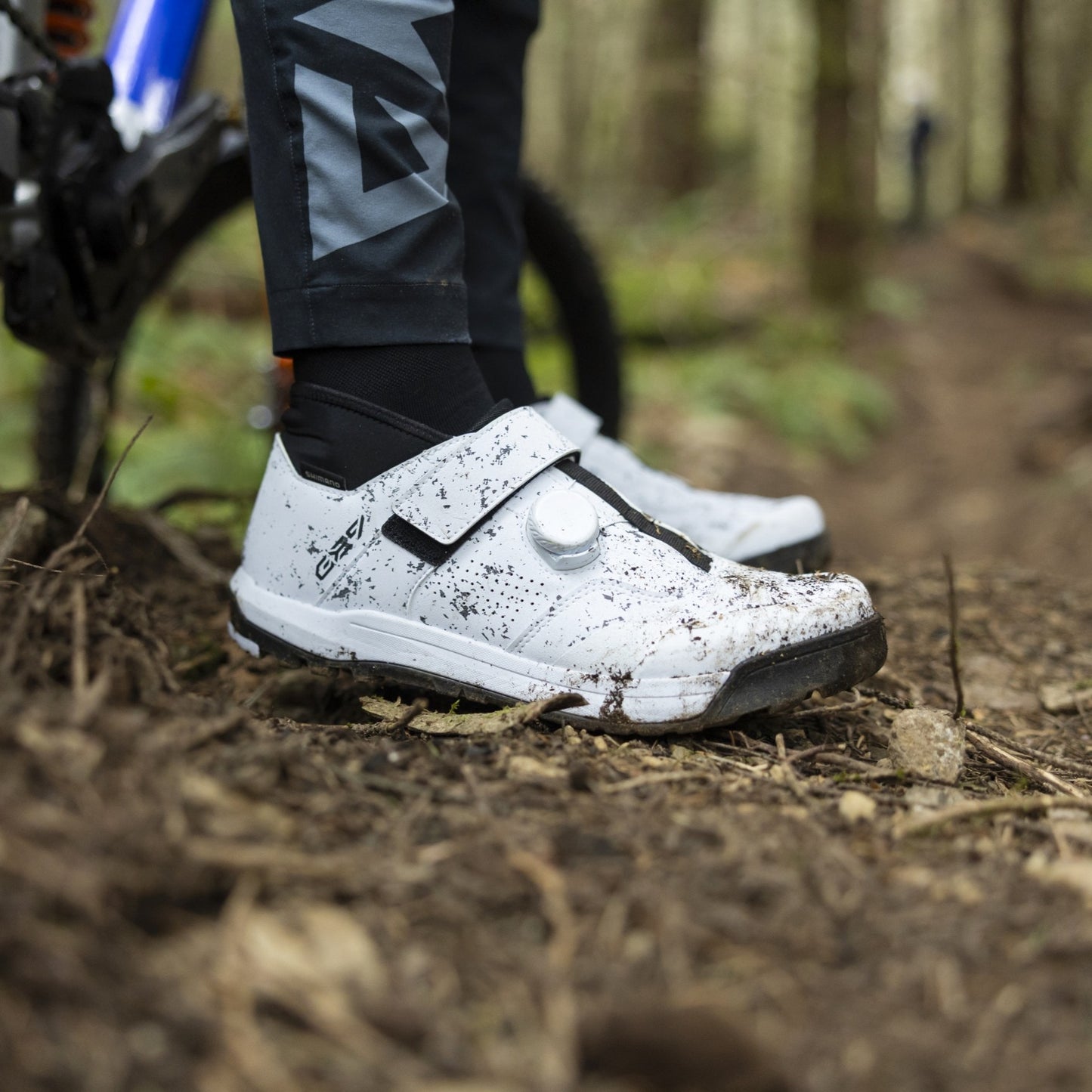 Zapatillas MTB SHIMANO GE900 HS Blanco