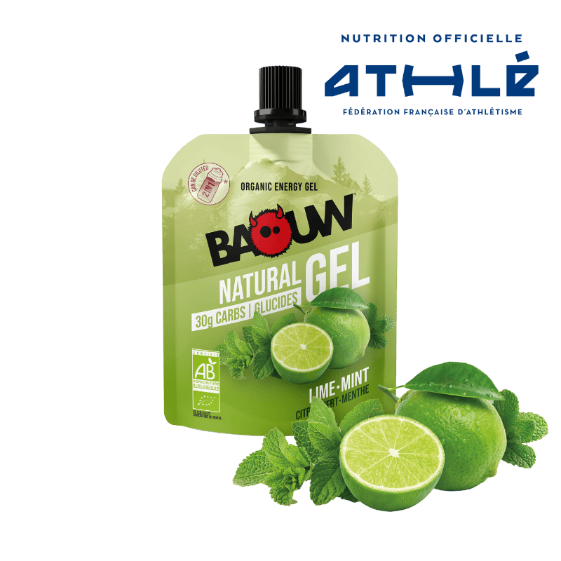 BAOUW Gel Energizante Lima/Menta Bio (85g)