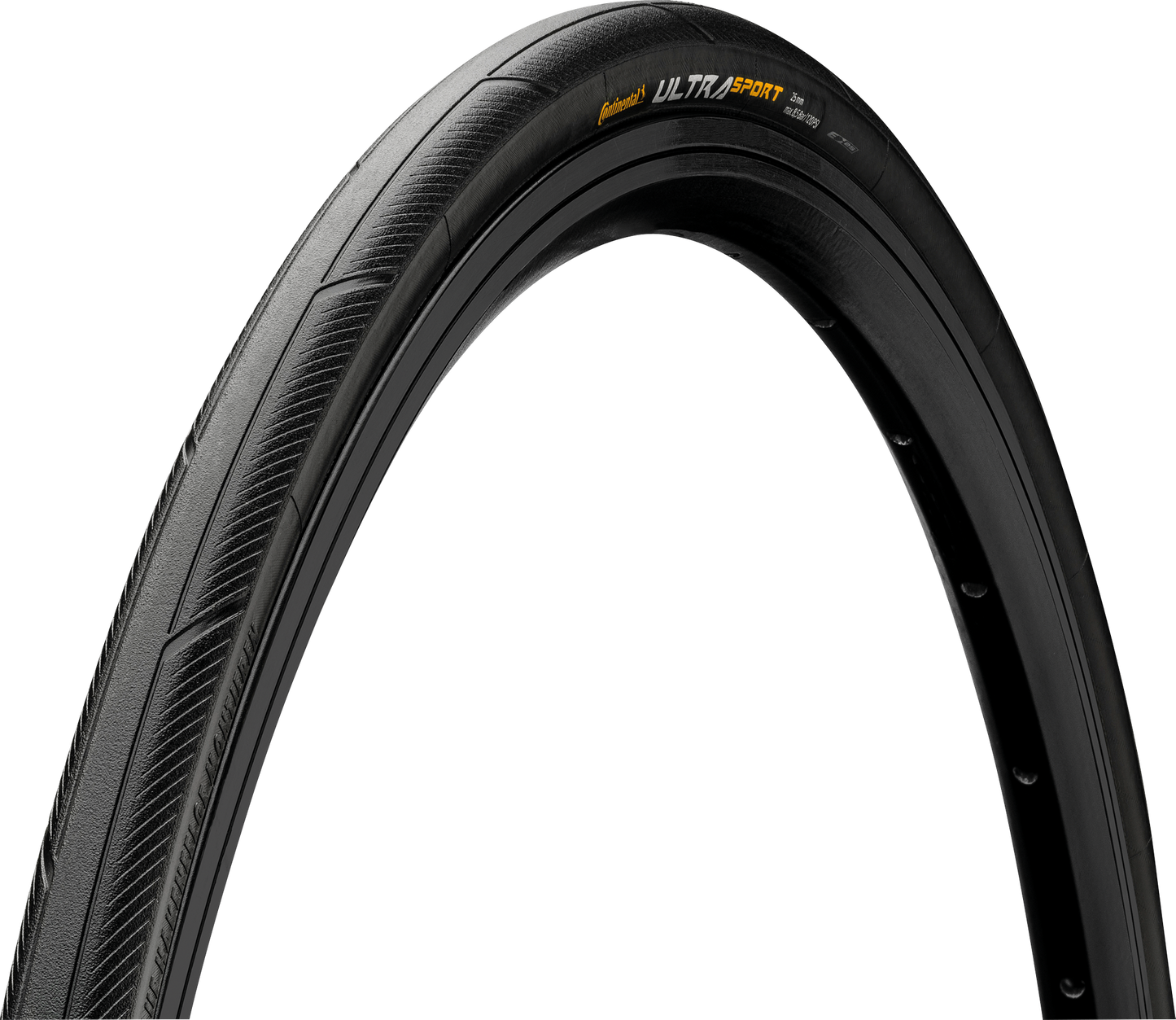 Neumático CONTINENTAL ULTRA SPORT III 700c TubeType Black