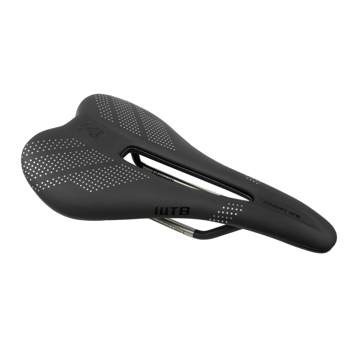Sillin WTB GRAVELIER 140mm CRMO Rails Negro