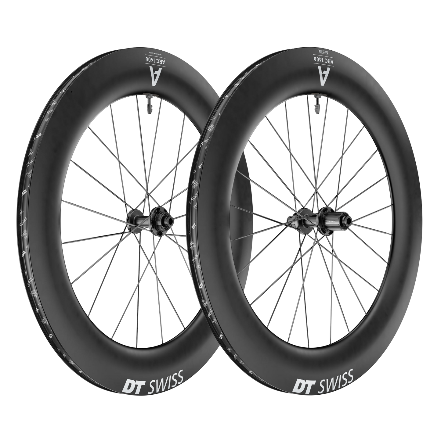 Par de ruedas DT SWISS ARC 1400 DICUT 85 Tubeless Ready (Center Lock)