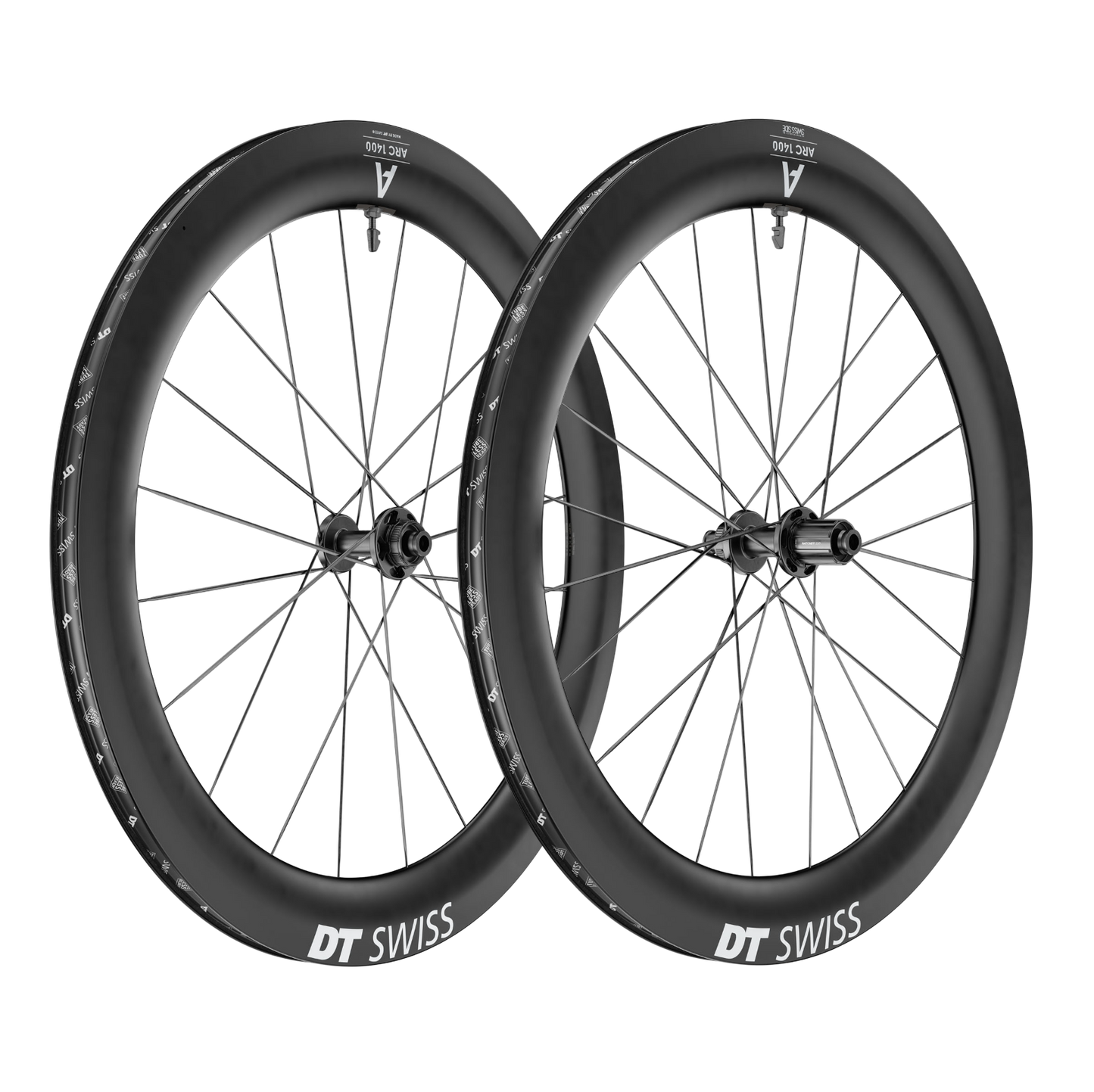 Par de ruedas DT SWISS ARC 1400 DICUT 65 Tubeless Ready (Center Lock)