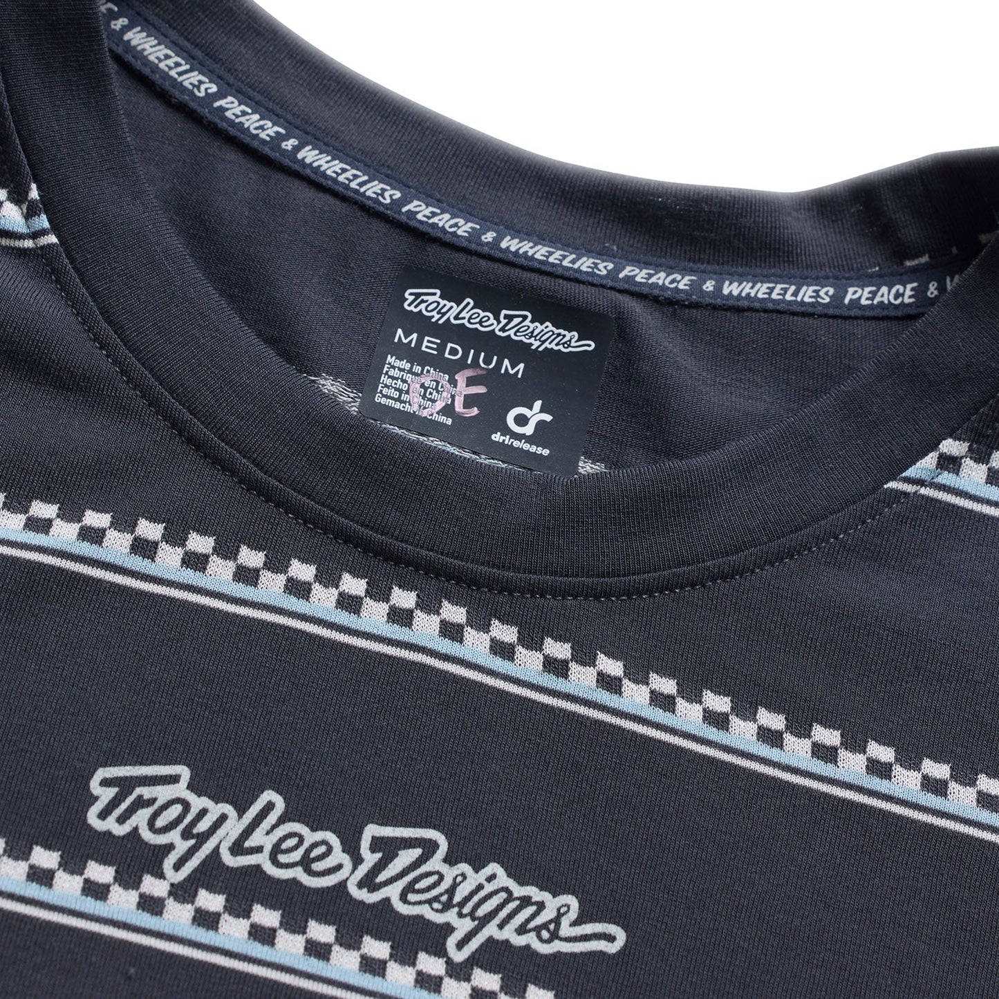 Maillot TROY LEE DESIGNS LILIUM RIDE CHECKED OUT Mujer de manga corta de carbono