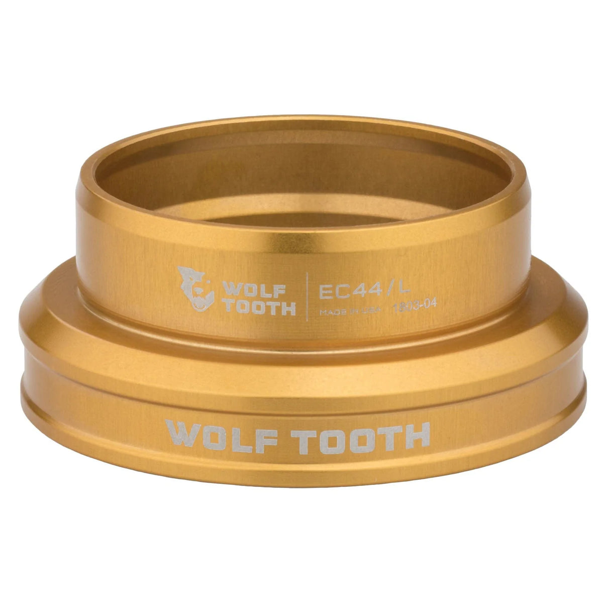 Cazoleta inferior para dirección externa WOLF TOOTH PERFORMANCE 1.5" EC44 dorado