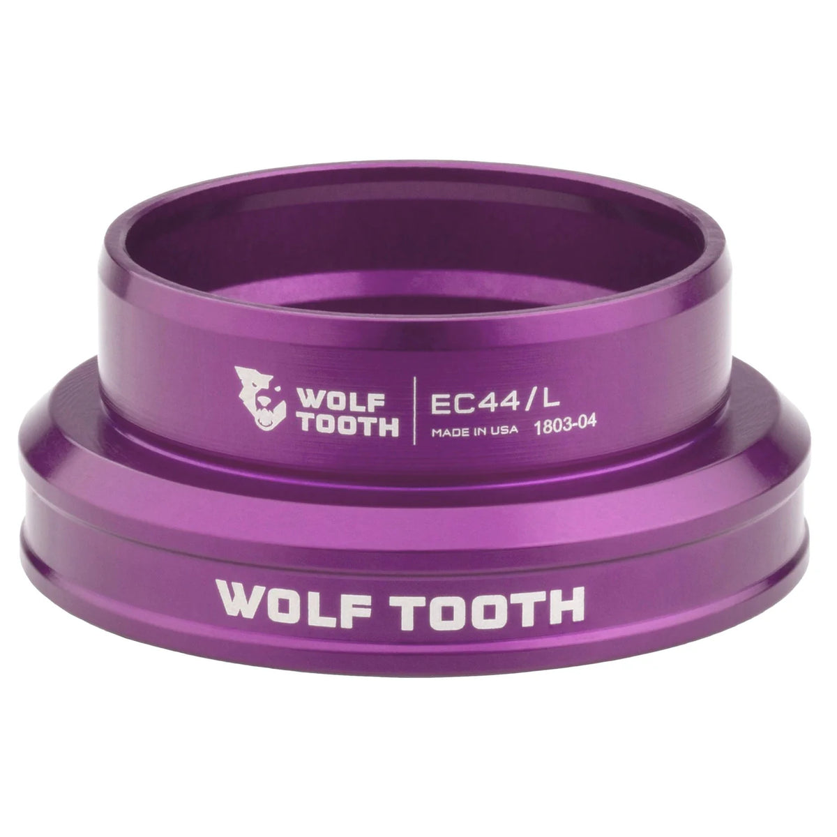Cazoleta inferior para juego de dirección externa WOLF TOOTH PERFORMANCE 1.5" EC44 violeta