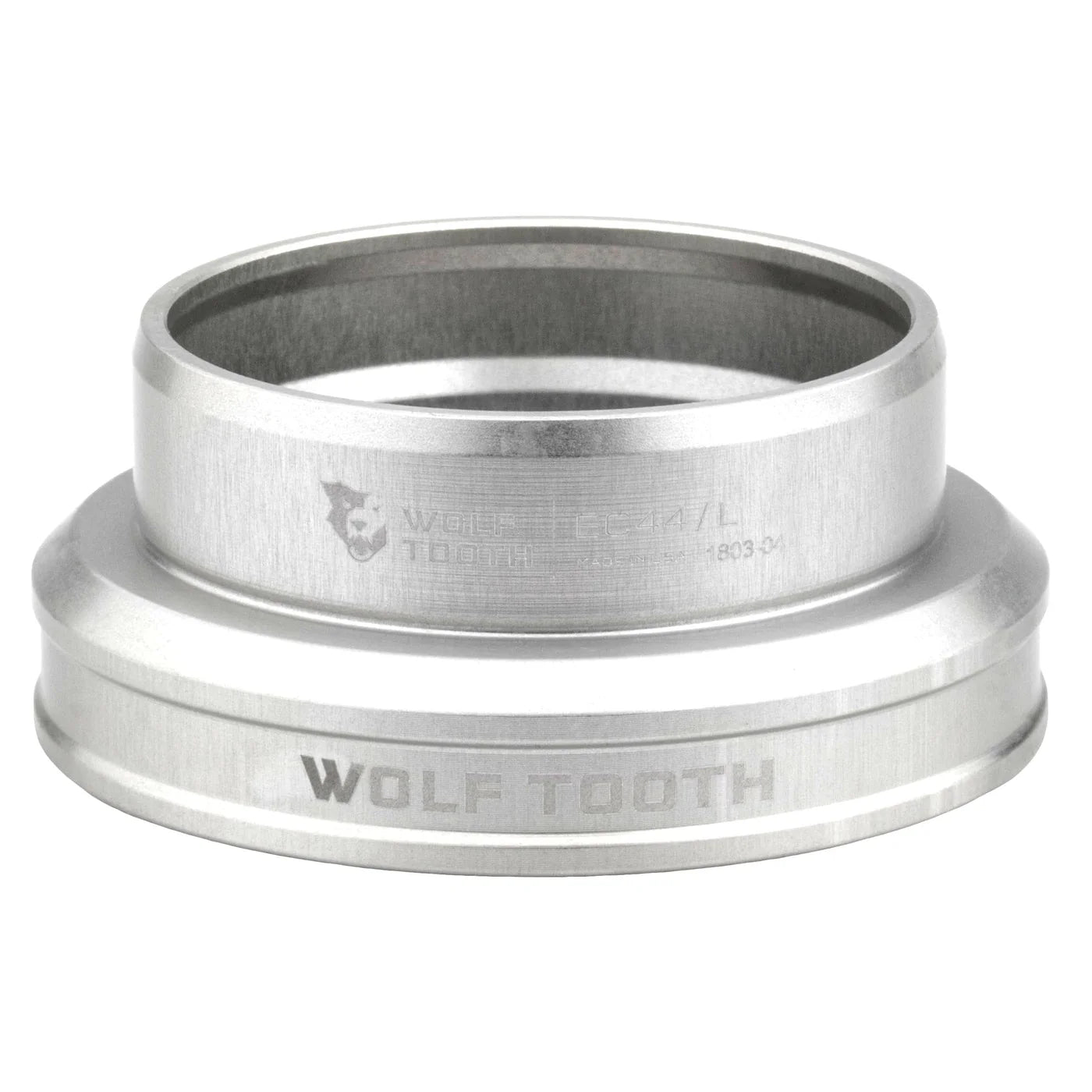 Cazo bajo para juego de dirección externo WOLF TOOTH PREMIUM 1,5" EC44 plateado