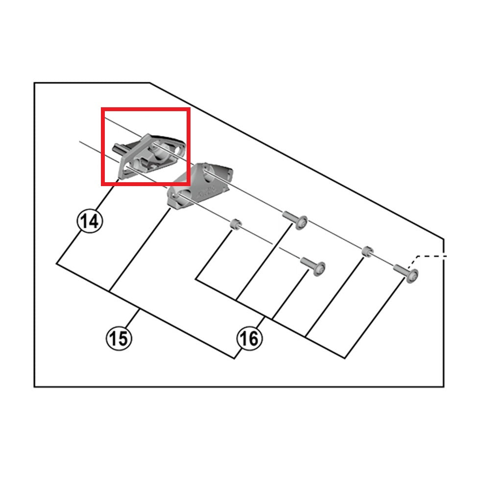 SHIMANO ST-R9120/R8025/R7020/R7025 Diafragma izquierdo del cuerpo de la palanca