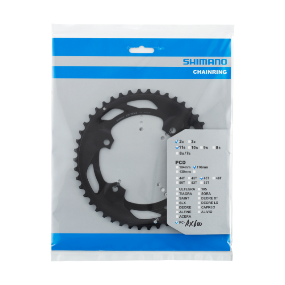 SHIMANO GRX RX600 11V 110mm plato exterior