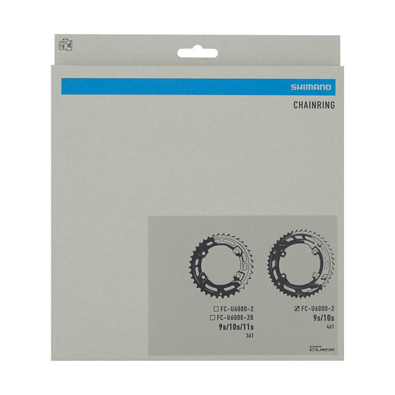 SHIMANO CUES FC-U6000-2 PCD 110mm 9/10/11V plato exterior