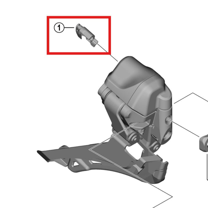 Tapa de puerto SHIMANO FD-R9250