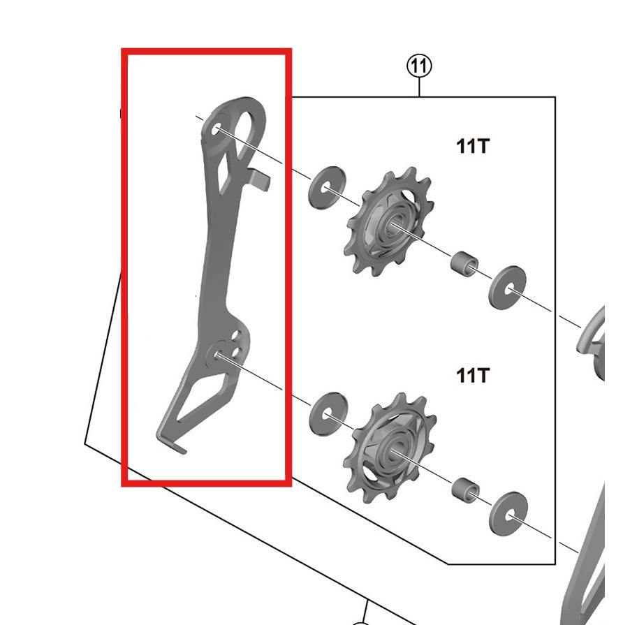 SHIMANO RD-R7150 Jaula de cambio interno