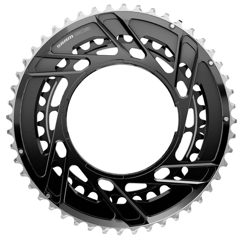 Platos SRAM Force E1 12 Speed Power Sensor Negro